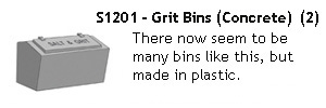 Grit Bin - Concrete