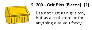 Grit Bin - Plastic