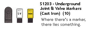 Underground Joint and Valve Markers